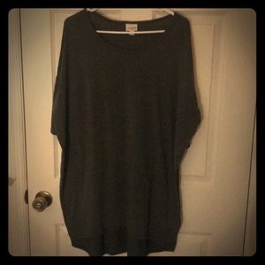 LuLaRoe Charcoal Grey Irma